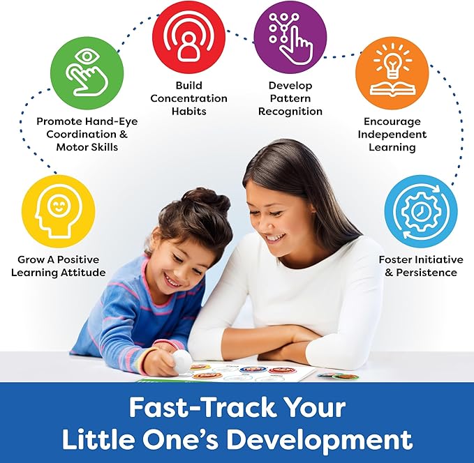 Montessori Preschool Busy Book for Toddlers Ages 3 and Up - Preassembled - Preschool Learning Activities Homeschool Montessori Toys