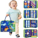 Toddler Busy Board - Montessori Toys for Toddler Boy Birthday Gift